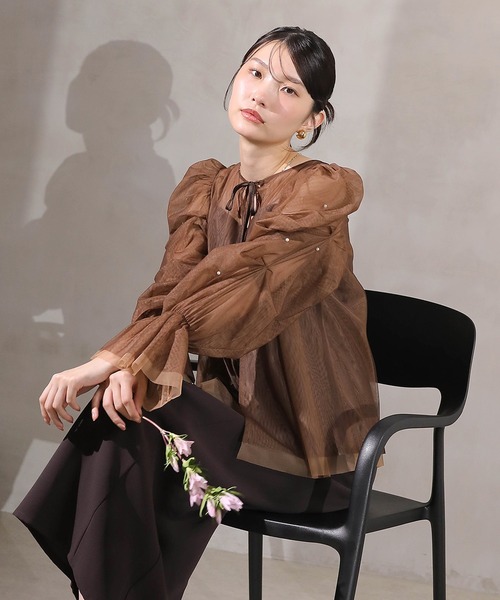Kana(カナ)の「マルチウェイパールチュールボレロ キャミワンピース 2点セット ドレス パーティー 結婚式 二次会 お呼ばれ オケージョン(ドレス・レディース・ブラウン/ブラック/グリーン・M)」の16枚目の写真
