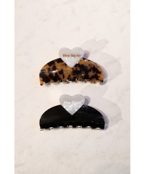 Her lip to（ハーリップトゥー）の「Little Heart Hair Clip（バレッタ