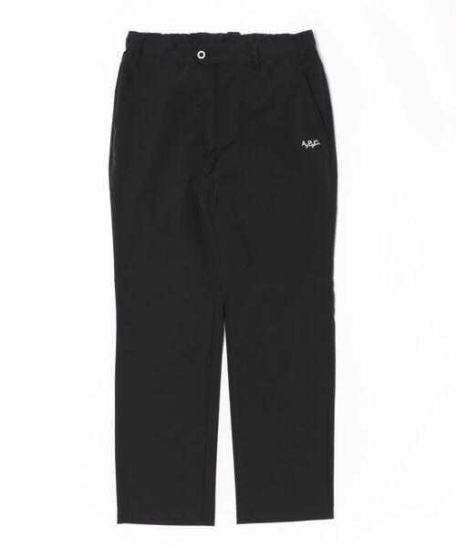 A.P.C. GOLF ブラック スタンダードパンツ A.P.C. GOLF｜アー・ペー・セー ゴルフのパンツ（ブラック/黒色系