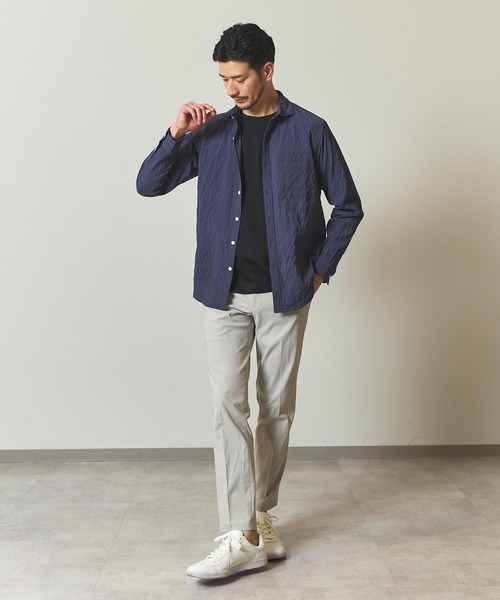 TETE HOMME(テットオム)の「シンセティックドビーサッカーシャツ(Tシャツ/カットソー・メンズ・レモンイエロー/ネイビー/ホワイト・MEDIUM/LARGE/X-LARGE)」の16枚目の写真