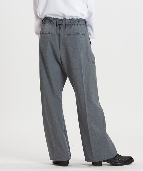 NO ID.(ノーアイディ)の「mp14315-イージートラウザーズ パンツ(857006-349P)(その他パンツ・メンズ・グレー/ブラック・1/2)」の18枚目の写真