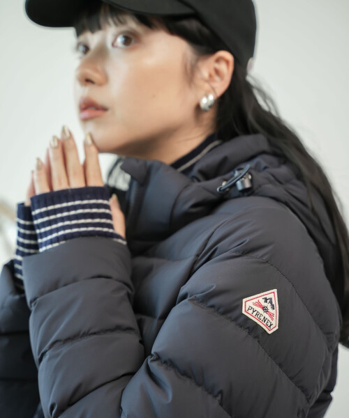 FREAK'S STORE(フリークスストア)の「PYRENEX/ピレネックス SPOUTNIC SOFT 2 / スプートニックソフト2 / HWU062(ダウンジャケット/コート・レディース・ブラック/ネイビー・36/38/40)」の3枚目の写真