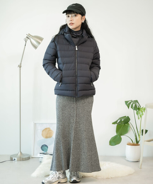 FREAK'S STORE(フリークスストア)の「PYRENEX/ピレネックス SPOUTNIC SOFT 2 / スプートニックソフト2 / HWU062(ダウンジャケット/コート・レディース・ブラック/ネイビー・36/38/40)」の5枚目の写真