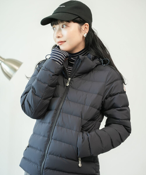 FREAK'S STORE(フリークスストア)の「PYRENEX/ピレネックス SPOUTNIC SOFT 2 / スプートニックソフト2 / HWU062(ダウンジャケット/コート・レディース・ブラック/ネイビー・36/38/40)」の7枚目の写真