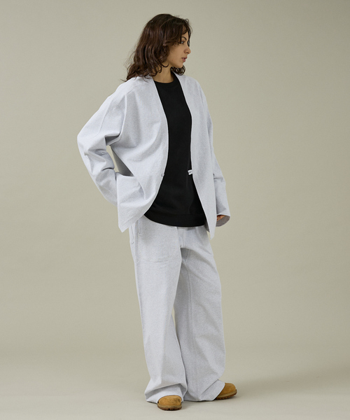 ABAHOUSE（アバハウス）の「【SEABEES / シービス】HEAVY WEIGHT CARDIGAN / ヘビーウェイト カーディガン/2523-SB35（カーディガン/ボレロ・メンズ・グレー系その他/ブラック/ホワイト系その他/ブラウン・M/L）」の17枚目の写真