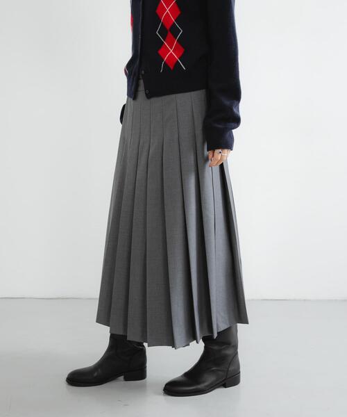 URBAN RESEARCH（アーバンリサーチ）の「ラッププリーツスカート