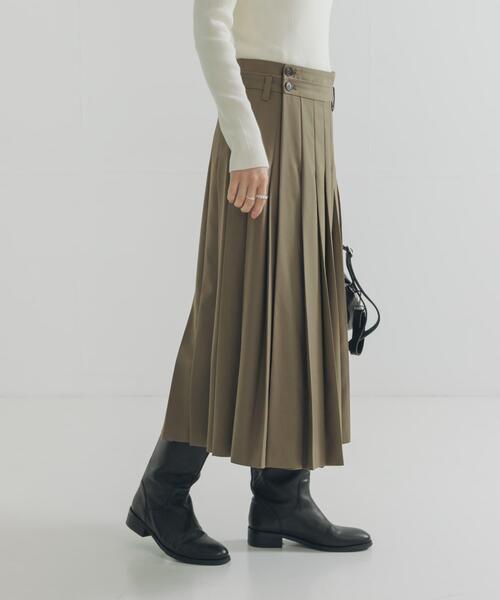 URBAN RESEARCH（アーバンリサーチ）の「ラッププリーツスカート