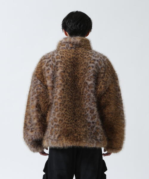 FR(13)NDS(フレンズ)の「FR(13)NDS /フレンズ/Fur Stand Leopard BZ(ブルゾン・メンズ・ブラウン・M/L)」の7枚目の写真