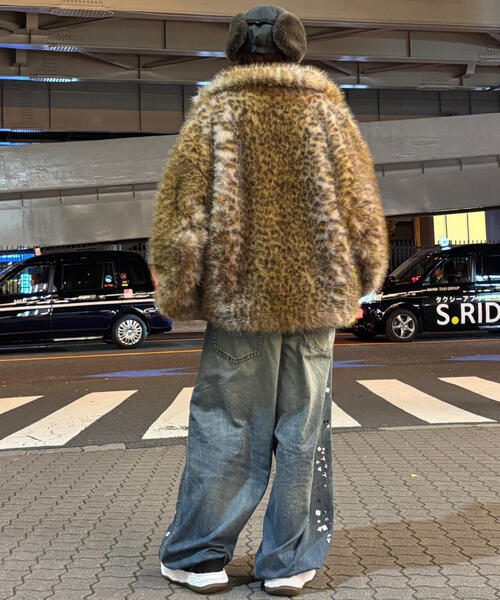 FR(13)NDS(フレンズ)の「FR(13)NDS /フレンズ/Fur Stand Leopard BZ(ブルゾン・メンズ・ブラウン・M/L)」の15枚目の写真