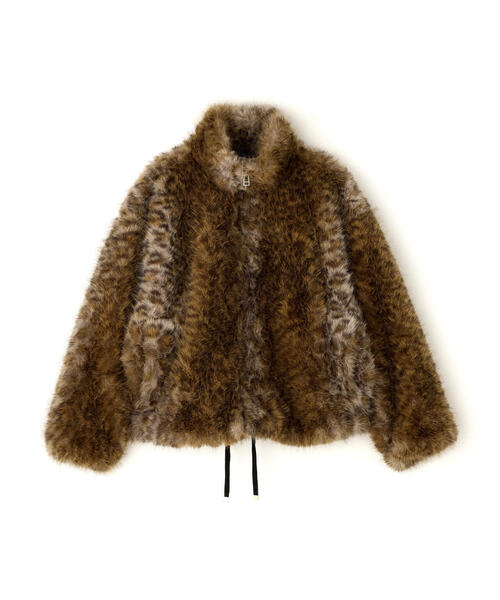 FR(13)NDS(フレンズ)の「FR(13)NDS /フレンズ/Fur Stand Leopard BZ(ブルゾン・メンズ・ブラウン・M/L)」の14枚目の写真