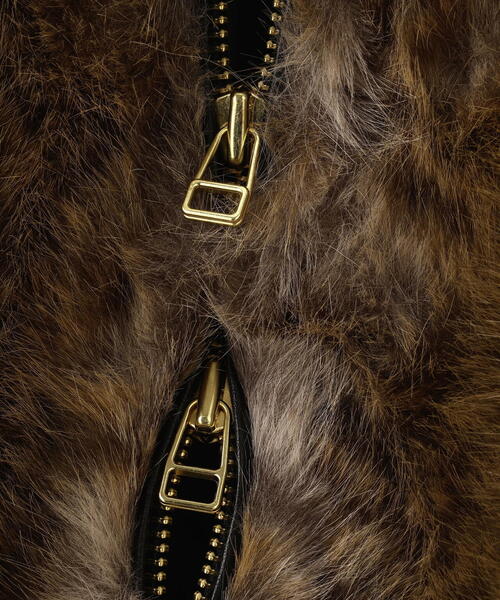 FR(13)NDS(フレンズ)の「FR(13)NDS /フレンズ/Fur Stand Leopard BZ(ブルゾン・メンズ・ブラウン・M/L)」の12枚目の写真