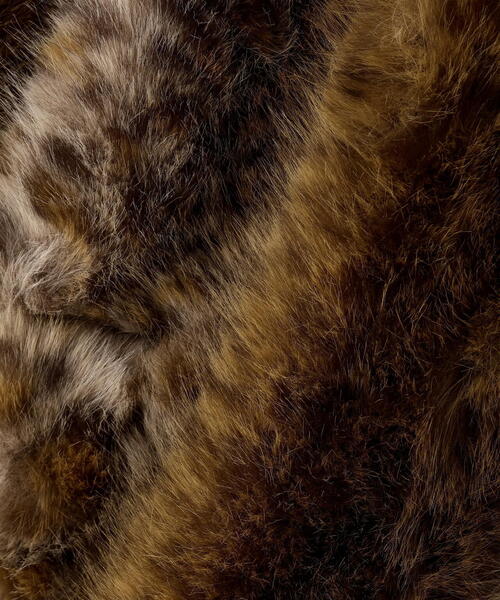 FR(13)NDS(フレンズ)の「FR(13)NDS /フレンズ/Fur Stand Leopard BZ(ブルゾン・メンズ・ブラウン・M/L)」の10枚目の写真