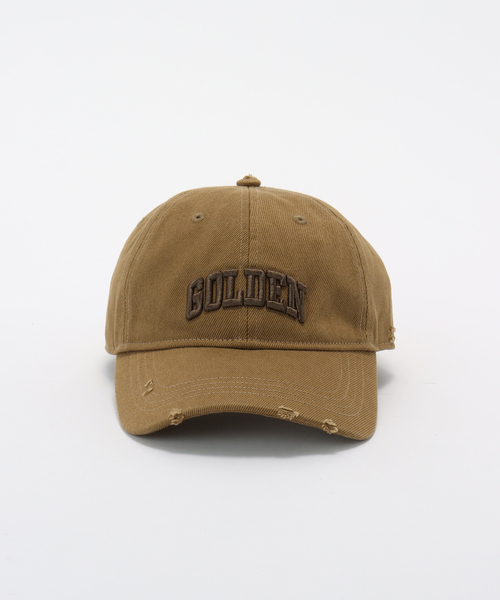 【GOLDEN /ゴールデン グース】 DYED COTTON CAP GOLDEN GOOSE/ゴールデン グース】 DYED COTTON CAP（キャップ）｜L