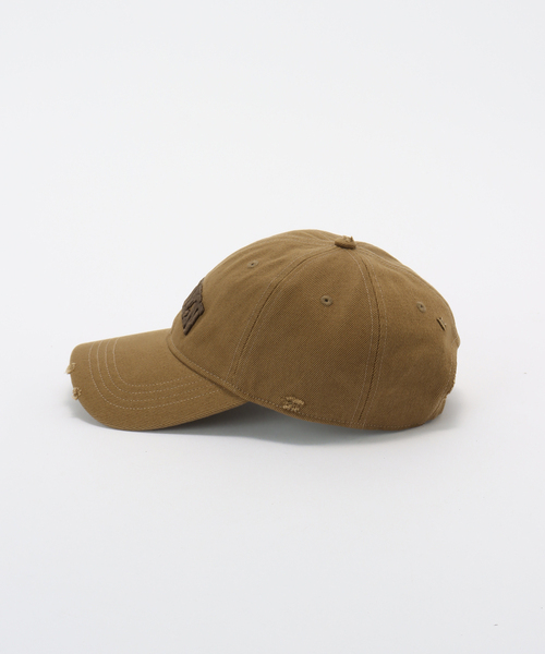 GOLDEN  ゴールデングース BASEBALL CAP Golden Goose Deluxe Brand Distressed Cotton Baseball Cap Marzipan