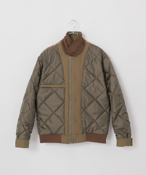 Eddie Bauer 別注 コーデュロイ フライトジャケット（ミリタリー