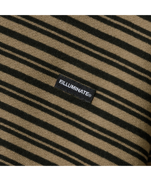 F.ILLUMINATE（フィルミネイト）の「スモールアセンティックストライプフードパーカー-ブラウン（パーカー・レディース・その他・SMALL/MEDIUM/LARGE）」の8枚目の写真