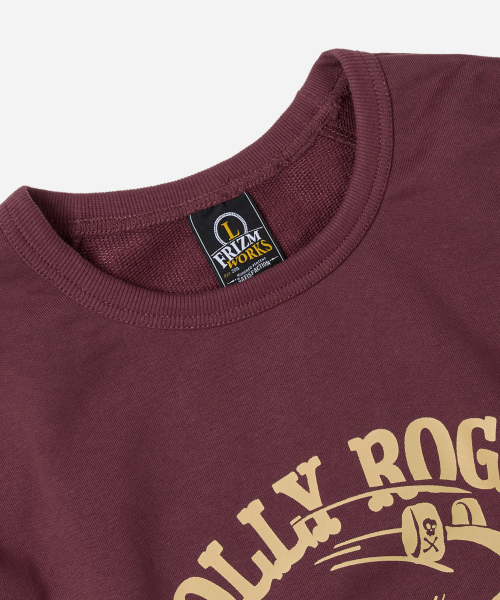 FRIZMWORKS（フリズムワークス）の「JOLLY ROGER MOBYDICK SWEATSHIRT _ BURGUNDY（スウェット・メンズ・その他・SMALL/MEDIUM/LARGE/X-LARGE）」の4枚目の写真