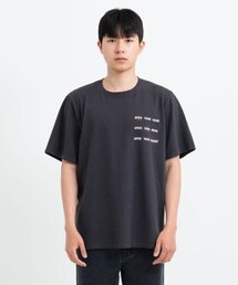 MOAA（モア）の「バイオウォッシング OPM Tシャツ (チャコール)（Tシャツ/カットソー）」
