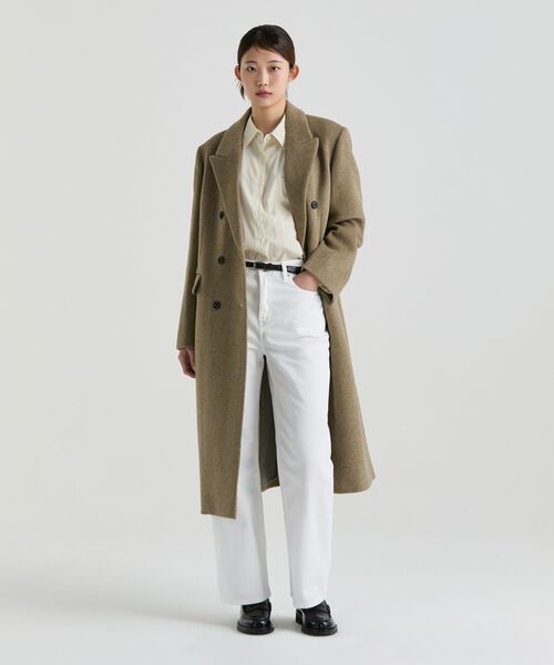 MUSINSA STANDARD WOMAN（ムシンサスタンダードウーマン）の「ウィメンズストレートデニムパンツ[ホワイト]（デニムパンツ・レディース・その他・23/24/25/26/27/28/32/30/29）」の14枚目の写真