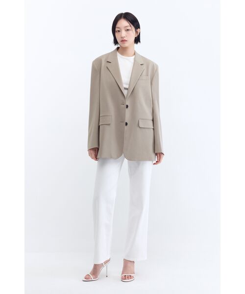 MUSINSA STANDARD WOMAN（ムシンサスタンダードウーマン）の「ウィメンズストレートデニムパンツ[ホワイト]（デニムパンツ・レディース・その他・23/24/25/26/27/28/32/30/29）」の18枚目の写真