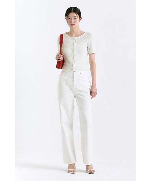 MUSINSA STANDARD WOMAN（ムシンサスタンダードウーマン）の「ウィメンズストレートデニムパンツ[ホワイト]（デニムパンツ・レディース・その他・23/24/25/26/27/28/32/30/29）」の19枚目の写真