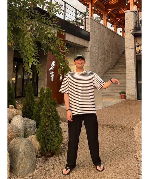 TOFFEE(トフィー)の「クールプリーツバンディングスラックス(BLACK)(スラックス・メンズ・その他・MEDIUM/LARGE)」の2枚目の写真