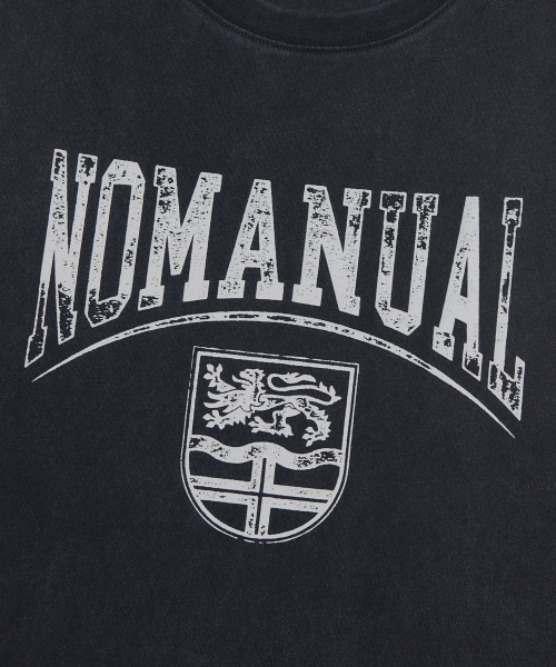 NOMANUAL（NOMANUAL）の「EMBLEM WASHED SLEEVELESS TEE - WASHED BLACK（Tシャツ/カットソー・レディース・その他・SMALL/MEDIUM/LARGE）」の5枚目の写真