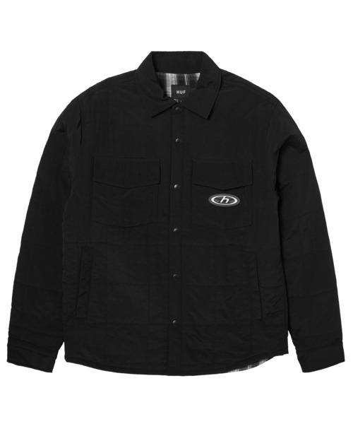 HUF（ハフ）の「VILLARD SHACKET（シャツ/ブラウス・メンズ・ブラック/ブルー・S/M/L/XL/XXL）」の2枚目の写真