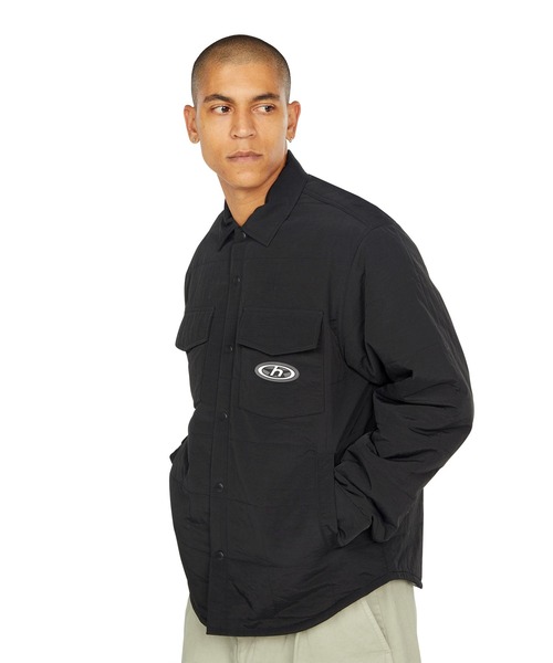 HUF（ハフ）の「VILLARD SHACKET（シャツ/ブラウス・メンズ・ブラック/ブルー・S/M/L/XL/XXL）」の8枚目の写真