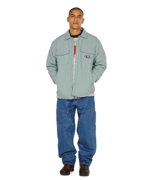 HUF（ハフ）の「VILLARD SHACKET（シャツ/ブラウス・メンズ・ブラック/ブルー・S/M/L/XL/XXL）」の14枚目の写真