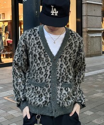LEOPARD SHAGGY CARDIGAN/レオパードシャギーカーディガン