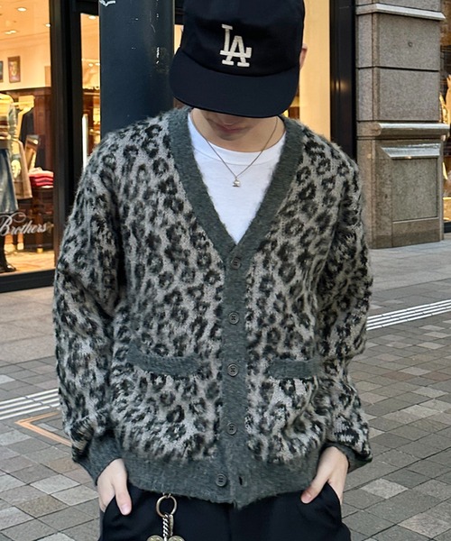 美品 レオナール カンカン ジャケット カーディガン レオパード 宝石 LL リエディ Re:EDIT [2024 AUTUMN COLLECTION]選べるレオパードor