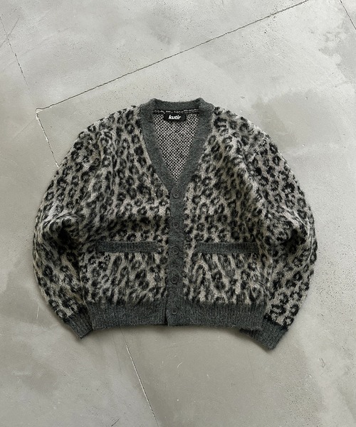 LEOPARD SHAGGY CARDIGAN／レオパードシャギーカーディガン