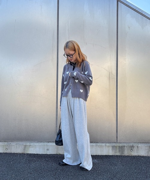 ISOOK ハンドメイドニット ニットカーディガン ボタン付き アイスー