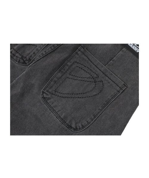 GUBIN(グビン)の「ワイドリベットポイントデニムパンツ - グレー(デニムパンツ・レディース・その他・LARGE/MEDIUM)」の9枚目の写真