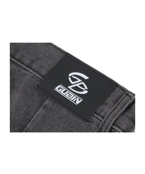 GUBIN(グビン)の「ワイドリベットポイントデニムパンツ - グレー(デニムパンツ・レディース・その他・LARGE/MEDIUM)」の10枚目の写真