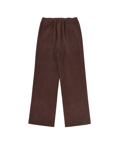 VANONE ATELIER（バノンアトリエ）の「P3210 ベルベットコーデュロイバンディングパンツ_Brown（その他パンツ・レディース・ブラウン・SMALL/MEDIUM）」の2枚目の写真