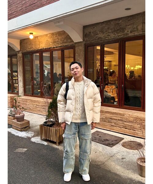 GLW(ジーエルダブリュ)の「ケーブルクルーネックセーターニットアイボリー(ニット/セーター・レディース・その他・LARGE/MEDIUM/SMALL)」の6枚目の写真