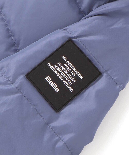 BeBe(ベベ)の「【撥水加工】タフタフラップポケットフードダウンコート(ダウンジャケット/コート・キッズ・キャメル/ブルー・110cm/120cm/130cm/150cm/140cm)」の17枚目の写真