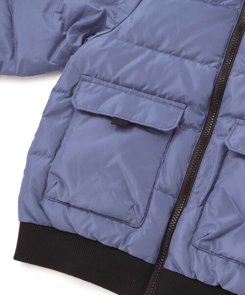 BeBe(ベベ)の「【撥水加工】タフタフラップポケットフードダウンコート(ダウンジャケット/コート・キッズ・キャメル/ブルー・110cm/120cm/130cm/150cm/140cm)」の21枚目の写真