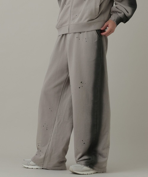 LAND MUSEUM（ランドミュージアム）の「【セットアップ可】LAND MUSEUM／サイドスプレースウェットパンツ（スウェットパンツ・メンズ・ブラック/グレー・MEDIUM/LARGE）」の5枚目の写真