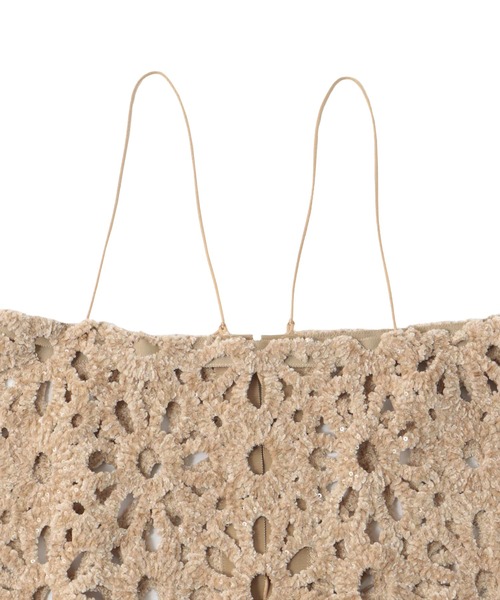 DRESSLAVE（ドレスレイブ）の「motif mole bustier(モチーフモールビスチェ)（シャツ/ブラウス・レディース・ベージュ/ホワイト・38）」の15枚目の写真