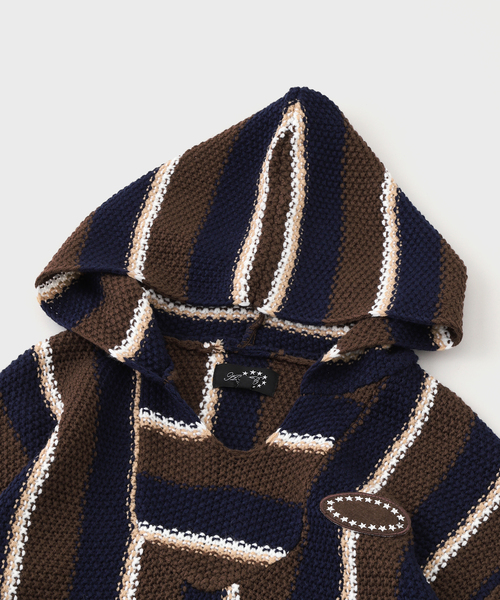 afb ニット AFB / エーエフビー MEXICAN KNIT PARKA（ニット/セーター）｜AFB