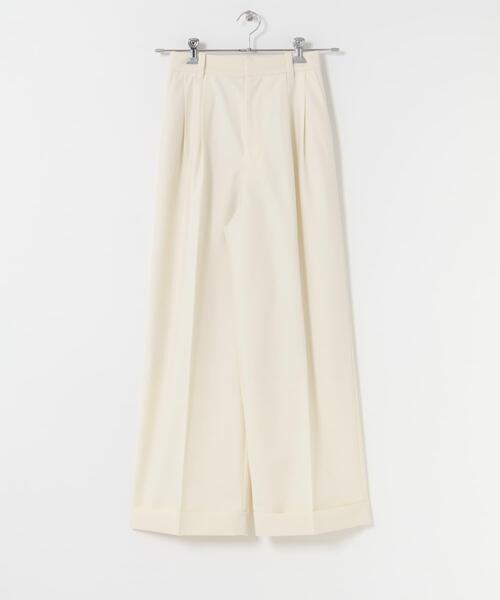 KBF（ケイビーエフ）の「センタープレスストレートパンツ（その他パンツ・レディース・ボルドー/ブラック/アイボリー・ONE）」の11枚目の写真