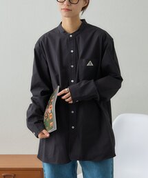 GEVACO | 【GEVACO】起毛バンドカラーシャツ(シャツ/ブラウス)