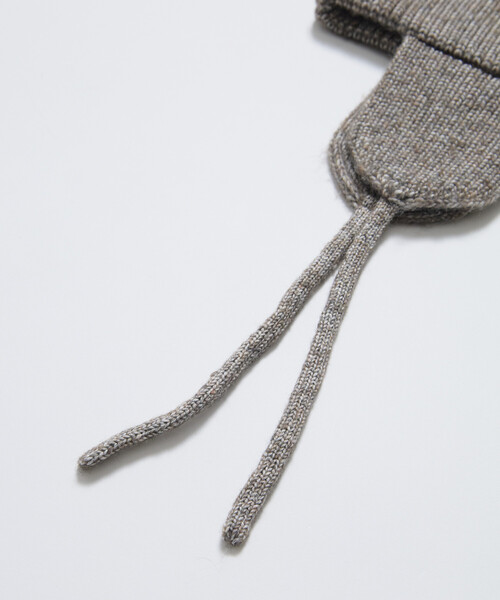 FREAK'S STORE（フリークスストア）の「ミックスヤーン 耳付き ニットキャップ（ニットキャップ/ビーニー・レディース・グレー/ブラウン/ピンク・ONE SIZE）」の20枚目の写真