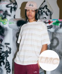LMC( )��BLIND ITALIC STRIPE TEE white(T�V���c/�J�b�g�\�[)