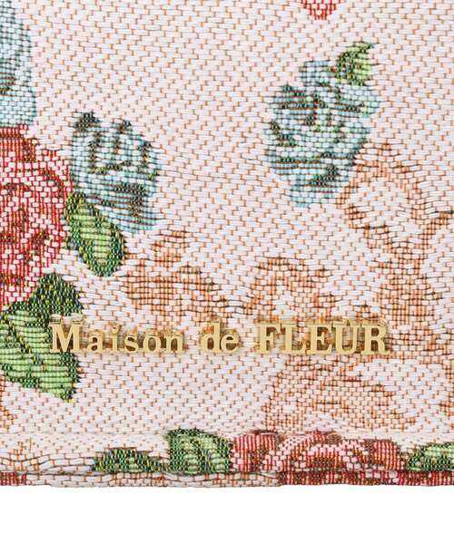 フラワーガーデン柄ゴブラン2Wayスクエアトート（ハンドバッグ