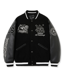 BB VARSITY JACKET - BLACK