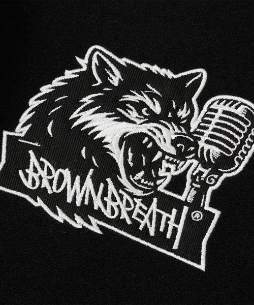 BROWNBREATH(ブラウンブレス)の「BB VARSITY JACKET - BLACK(その他アウター・レディース・その他・MEDIUM/LARGE/X-LARGE)」の4枚目の写真